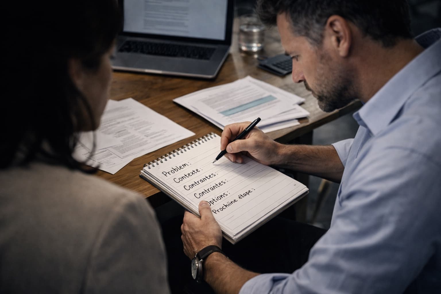 Tant que ce n’est pas écrit, ce n’est pas clair