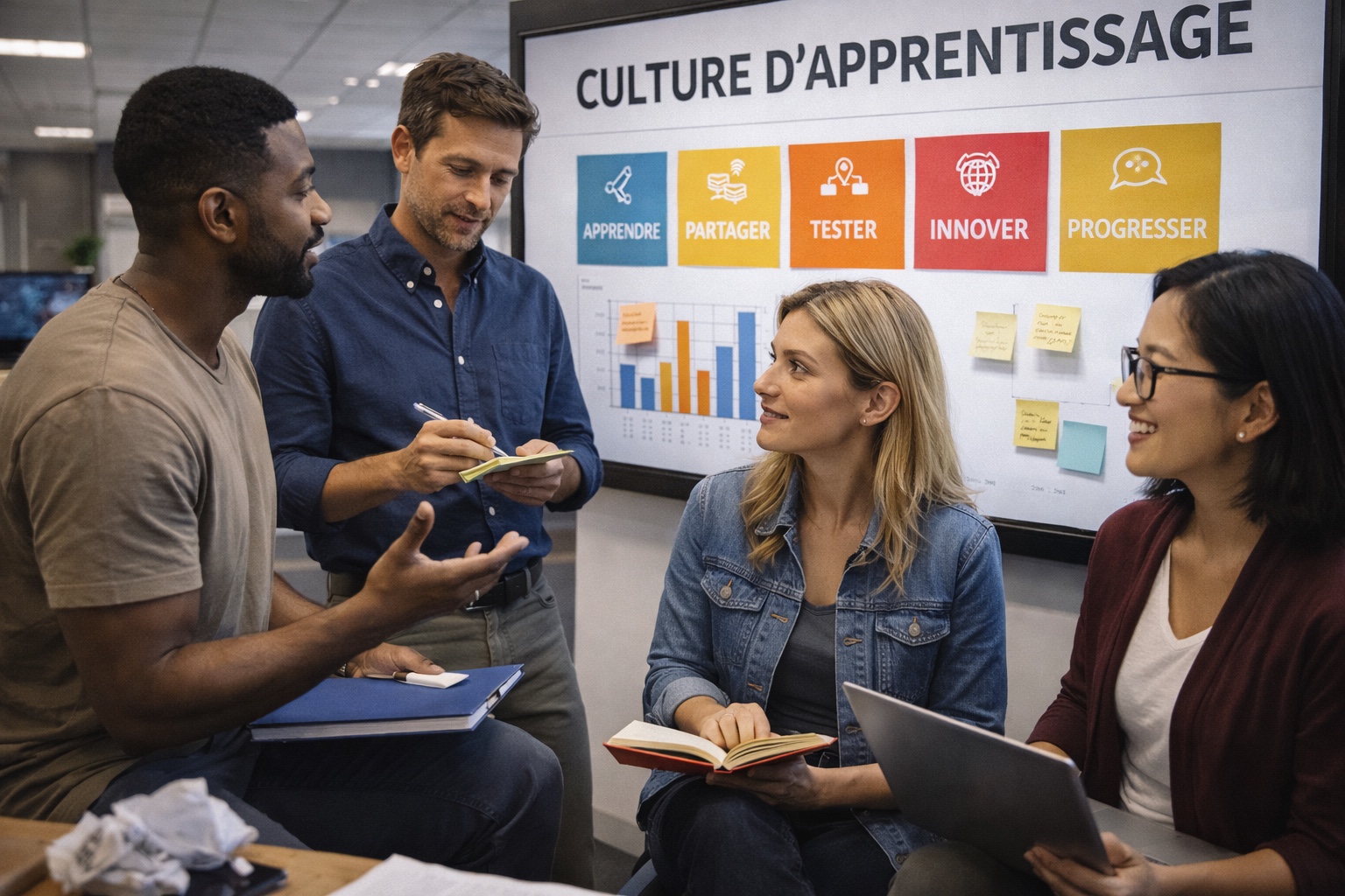 Construire une culture de l’apprentissage dans l’entreprise