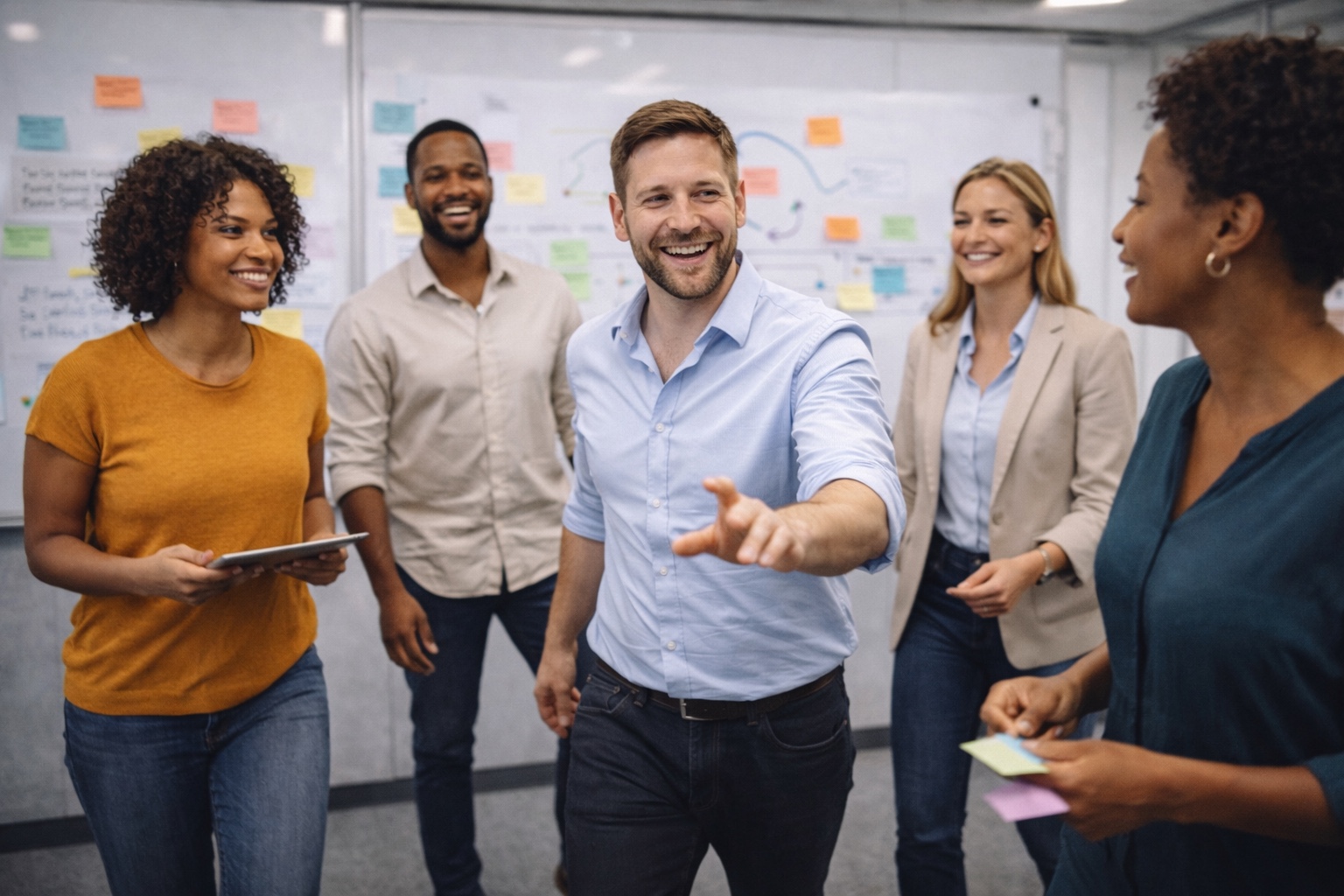 Zigzaguer à travers les défis avec le management agile